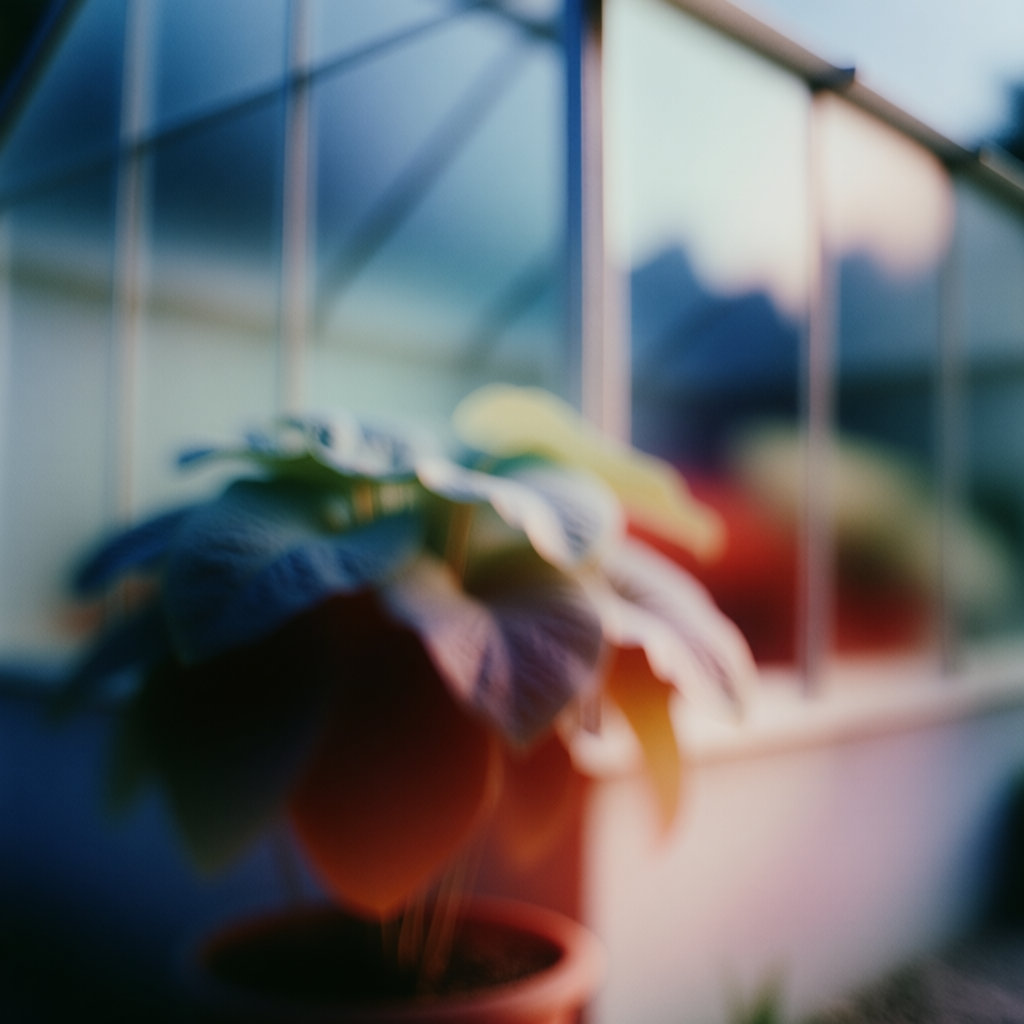 Greenhouse Morning